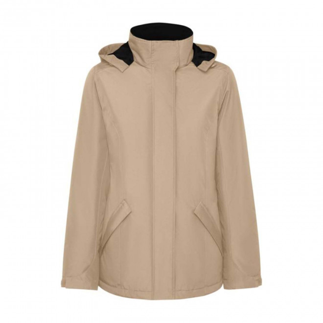 VESTE PARKA FEMME PERSONNALISEE 'AMERICA' - beige
