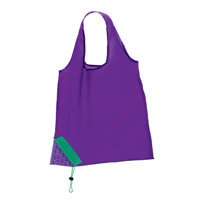 EXPRESS 72H - SAC SHOPPING PUBLICITAIRE PLIABLE 'MAXIFRUITY'  - raisin