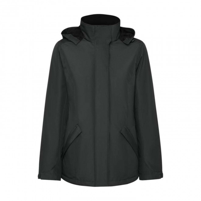 VESTE PARKA FEMME PERSONNALISEE 'AMERICA' - graphite