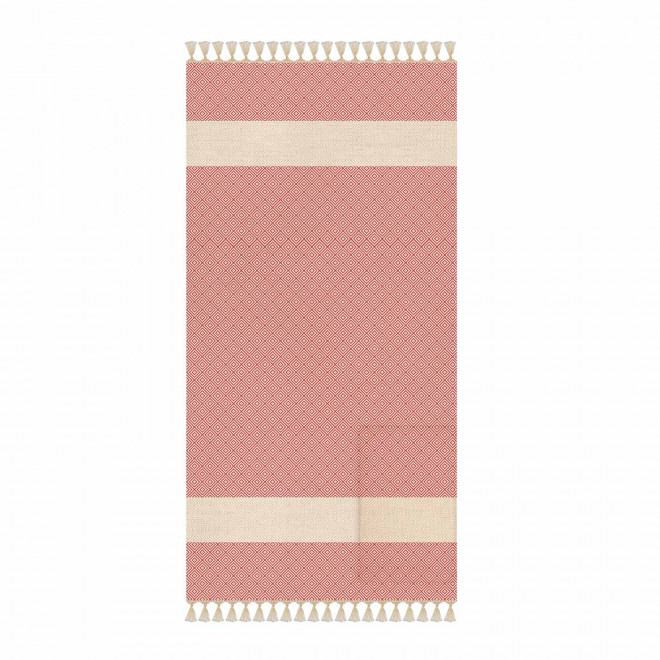 SAC A DOS FOUTA PERSONNALISE 'CAREO ECO' - rouge