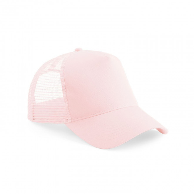 CASQUETTE FILET PERSONNALISEE 'VITTA KIDS' - rose pastel