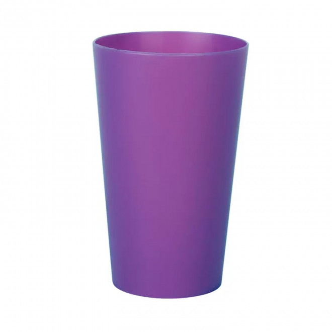 RAPIDE 4J - GOBELET RÉUTILISABLE PERSONNALISÉ '30 CL CUP' - violet opaque