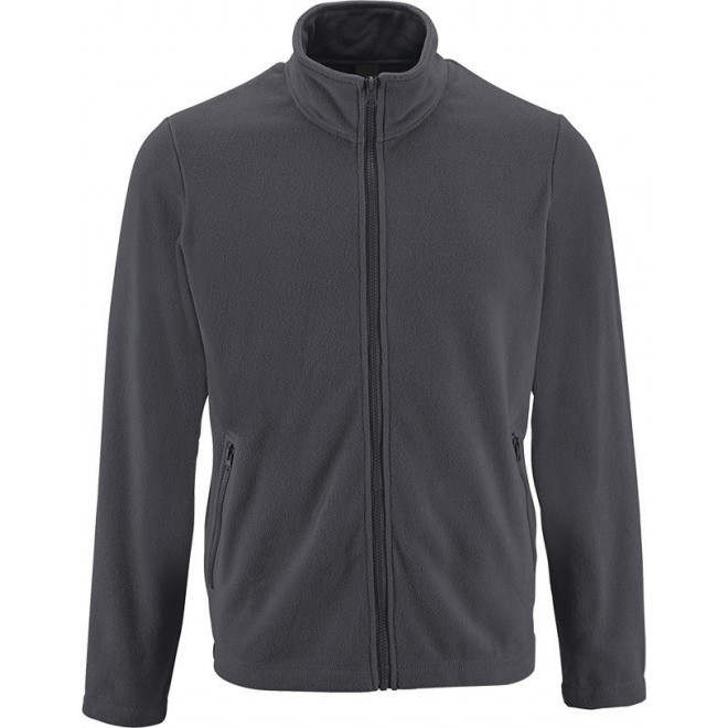 VESTE POLAIRE PERSONNALISÉE HOMME 'NORMAN' 200 GR/M² - anthracite