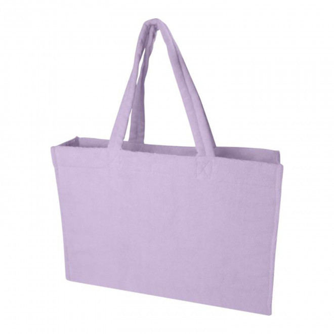 SAC EN EPONGE PERSONNALISE 'SANDY' - lilas