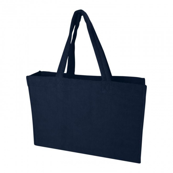 SAC EN EPONGE PERSONNALISE 'SANDY' - bleu marine