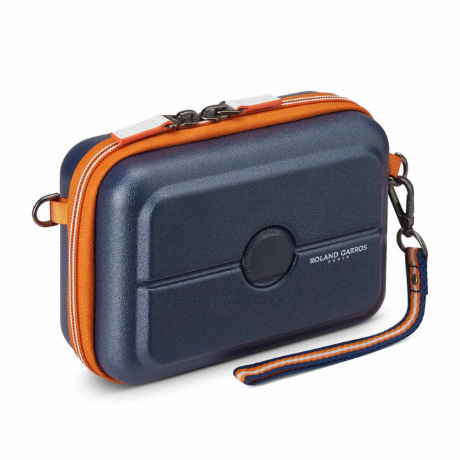 MINI SAC URBAIN DELSEY PERSONNALISE 'ROLAND GARROS' - bleu