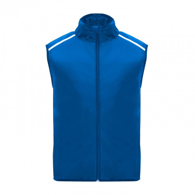 BODYWARMER SPORT MIXTE PERSONNALISE 'JANNU' - bleu