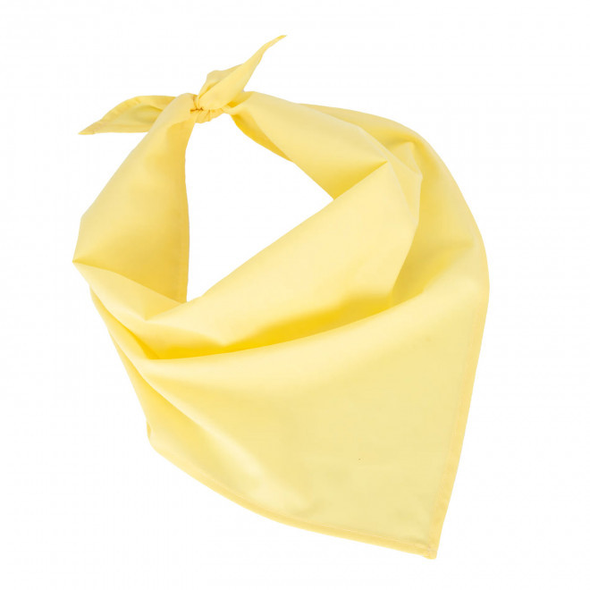 BANDANA PUBLICITAIRE POLYCOTON 'FIESTANA' - Creamy Yellow