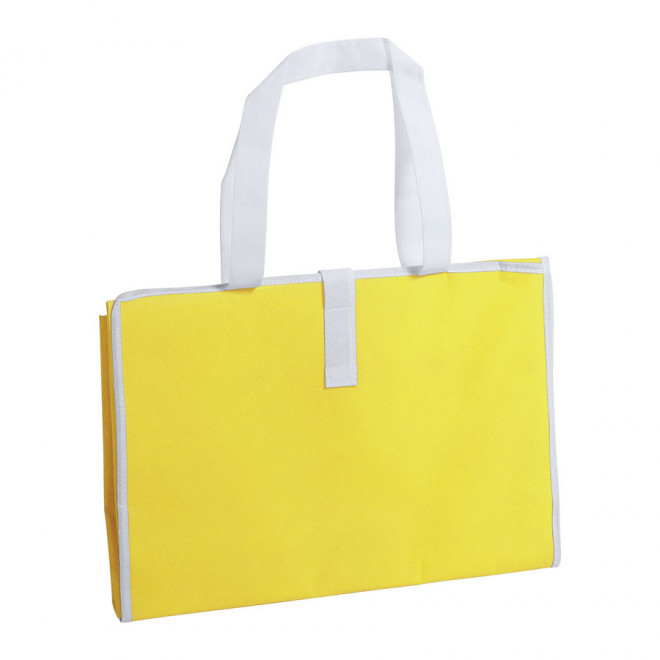 NATTE DE PLAGE PUBLICITAIRE 'PAMPELONNE' - jaune