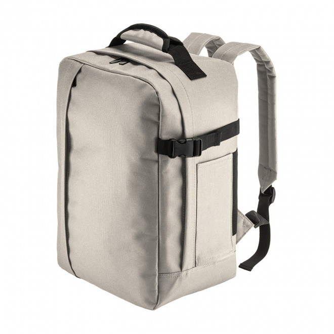 SAC A DOS CABINE PERSONNALISABLE 'ZEBROS CABINE' - beige