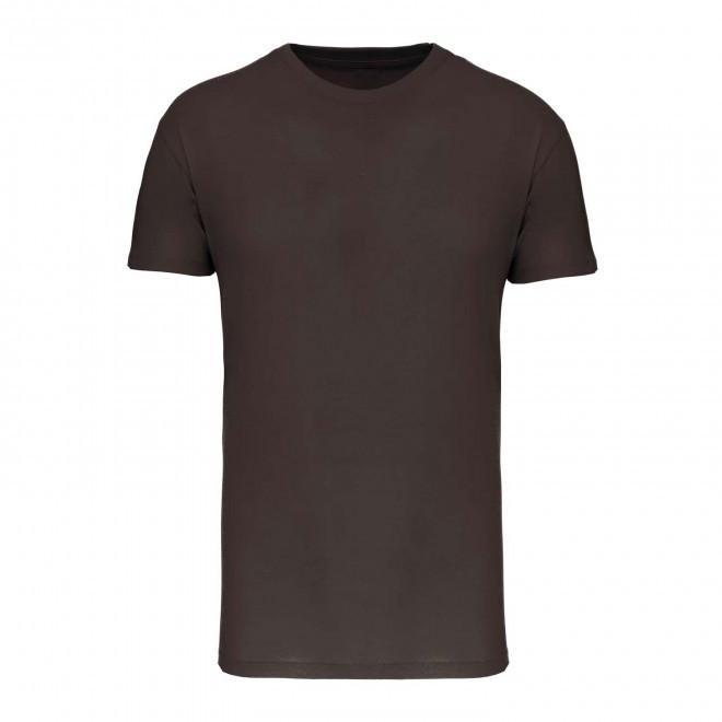 TEE-SHIRT PERSONNALISABLE BIO COULEUR HOMME 'KARIBA 150' - chocolat