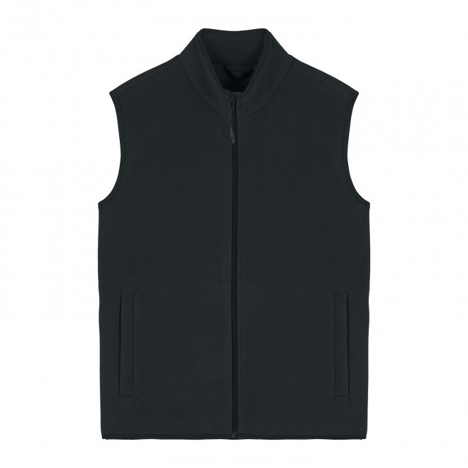 VESTE POLAIRE SANS MANCHES HOMME PERSONNALISABLE 'QUESTER' - noir