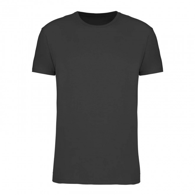 TEE-SHIRT PERSONNALISABLE BIO COULEUR HOMME 'KARIBA 150' - gris foncé