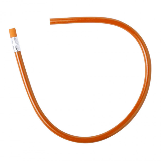 CRAYON PUBLICITAIRE FLEXIBLE 'GIGANTO' - orange