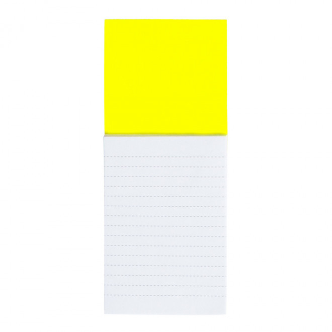 BLOCS-NOTES MAGNÉTIQUES PUBLICITAIRE 'MAGNETICUS' - jaune
