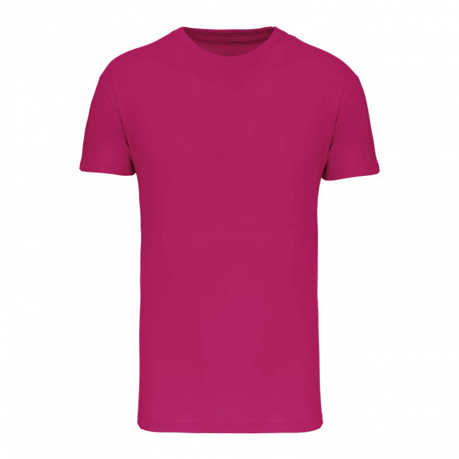 TEE-SHIRT PERSONNALISABLE BIO COULEUR HOMME 'KARIBA 150' - fuchsia