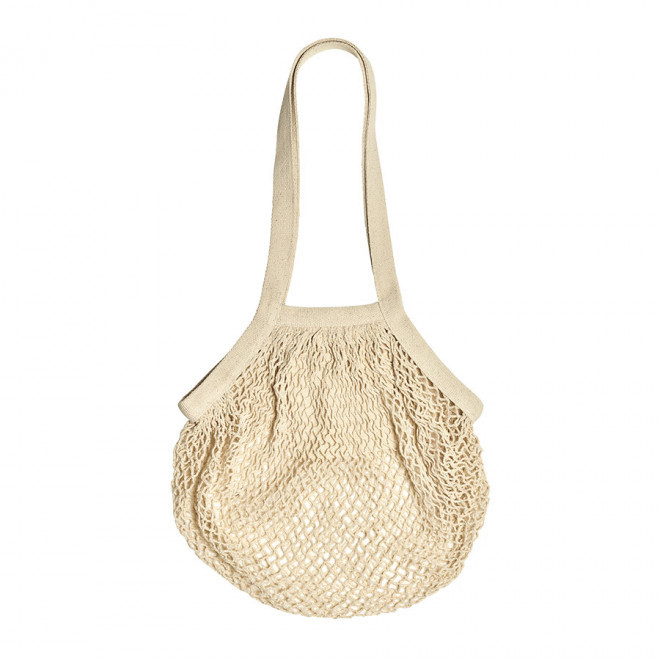 SAC PERSONNALISÉ COTON FILET 'SHELBY' - naturel