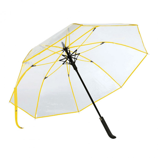 PARAPLUIE PERSONNALISÉ MANCHE DROIT 'CALLEN' - jaune