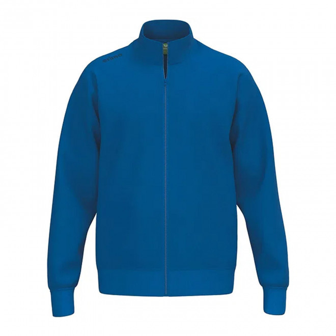 SWEAT ZIPPE HOMME PERSONNALISE 'TS' - bleu royal