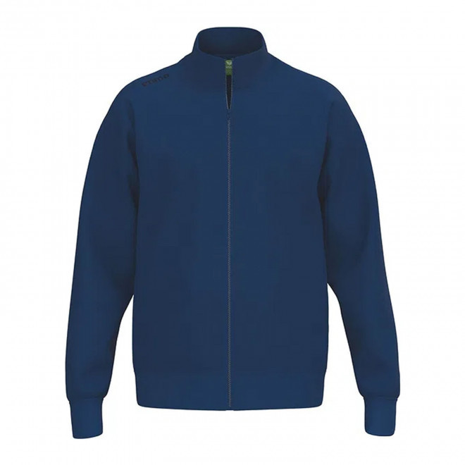 SWEAT ZIPPE HOMME PERSONNALISE 'TS' - bleu marine