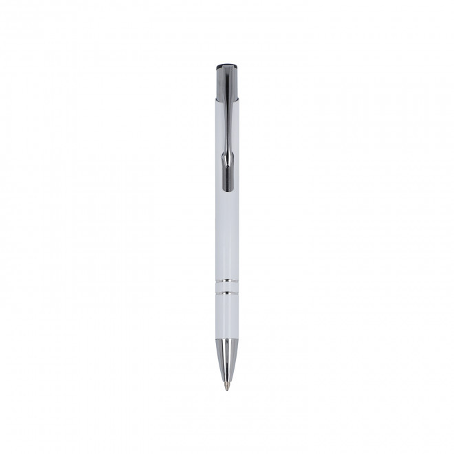 STYLO EN ALU PERSONNALISBALE 'OLEG BRILLANT RECYCLE' - blanc