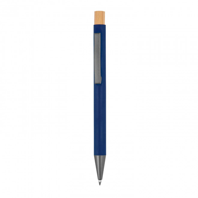 STYLO EN ALU RECYCLE PERSONNALISABLE 'DANA FLASHY' - bleu marine