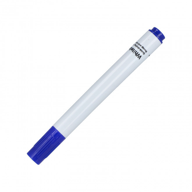 MARQUEUR TABLEAU BLANC PERSONNALISABLE 'BORDY' - bleu