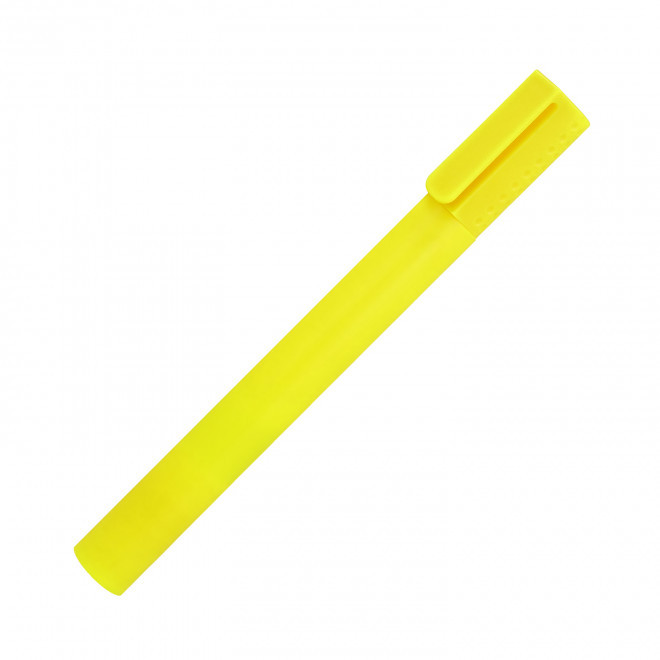 SURLIGNEUR GEANT PERSONNALISABLE PARFUME 'SMELY' - jaune