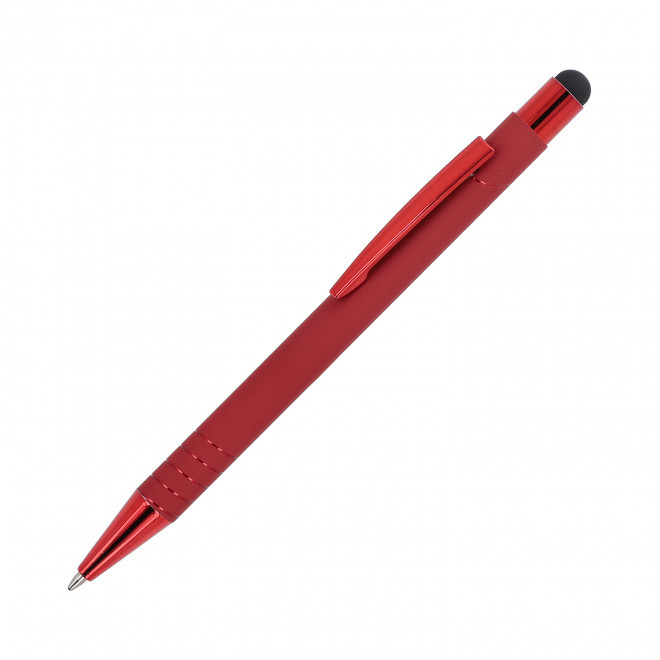 STYLO/STYLET PERSONNALISABLE 'QUEEN GRIP' - rouge
