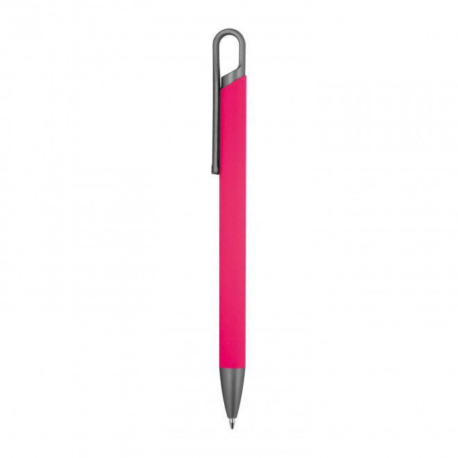 STYLO EN ALU RECYCLE PERSONNALISE 'ROCKET SOFT' - rose