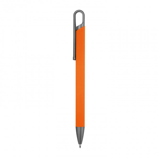 STYLO EN ALU RECYCLE PERSONNALISE 'ROCKET SOFT' - orange