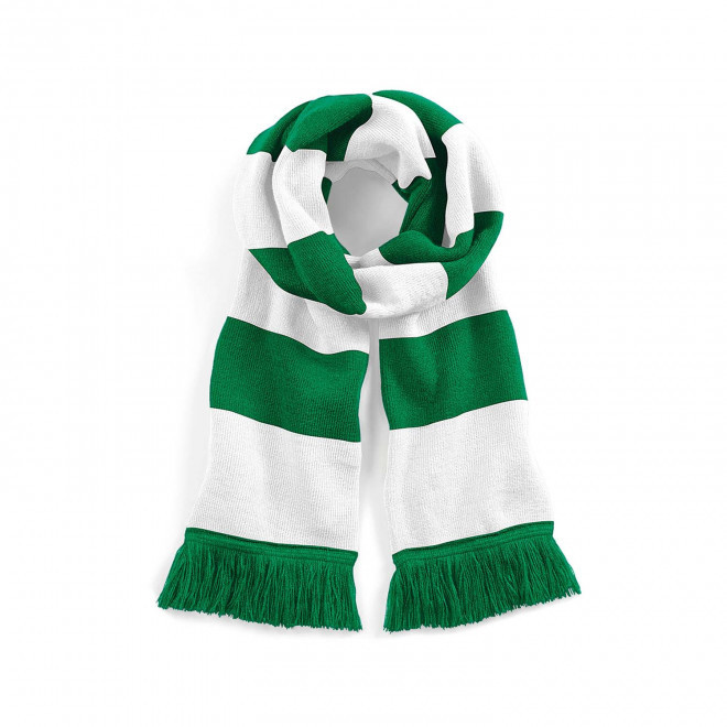 ECHARPE PERSONNALISEE 'STADIUM SCARF' - blanc/vert