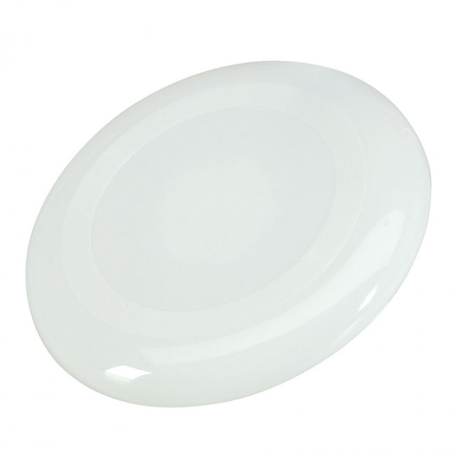 FRISBEE COLORÉ PUBLICITAIRE 'BORA' - blanc