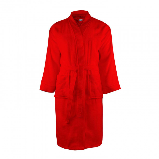 PEIGNOIR PERSONNALISABLE 'BATHROBE 340' - rouge