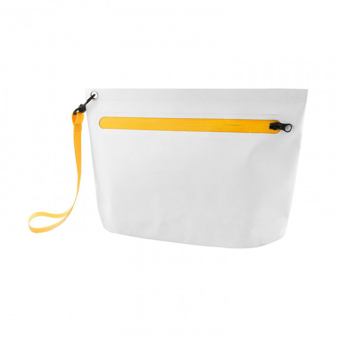 TROUSSE DE TOILETTE ETANCHE PERSONNALISEE 'DENISE' - jaune