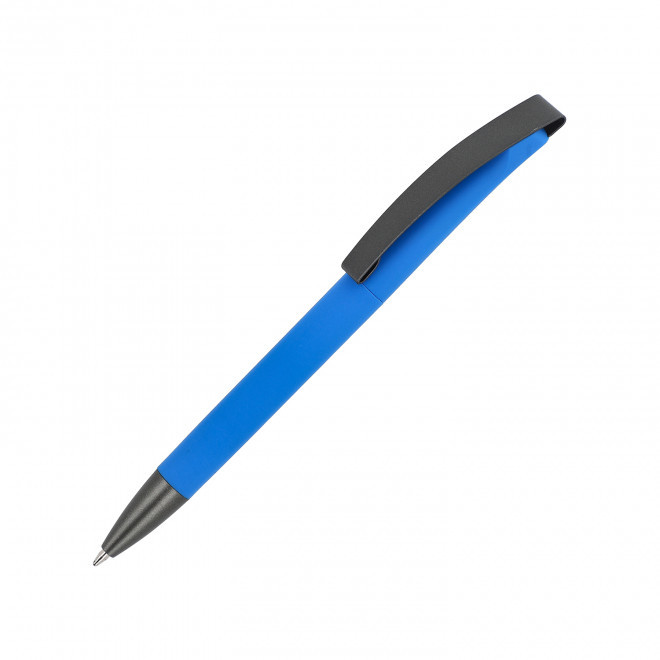 STYLO PUBLICITAIRE 'METASOFT' - bleu
