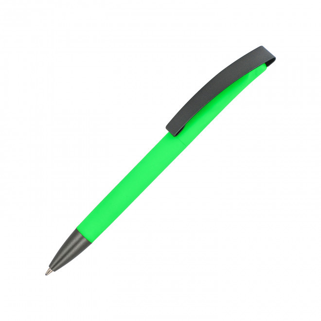 STYLO PUBLICITAIRE 'METASOFT' - vert clair