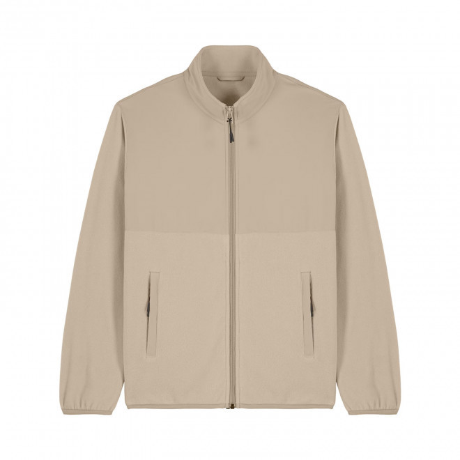 POLAIRE MIXTE PERSONNALISEE 'TREKKER' - beige