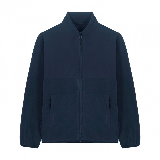 POLAIRE MIXTE PERSONNALISEE 'TREKKER' - bleu marine