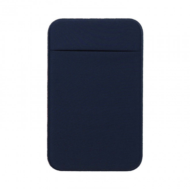 PORTE-CARTE TELEPHONE PERSONNALISABLE 'LEANA' - bleu marine