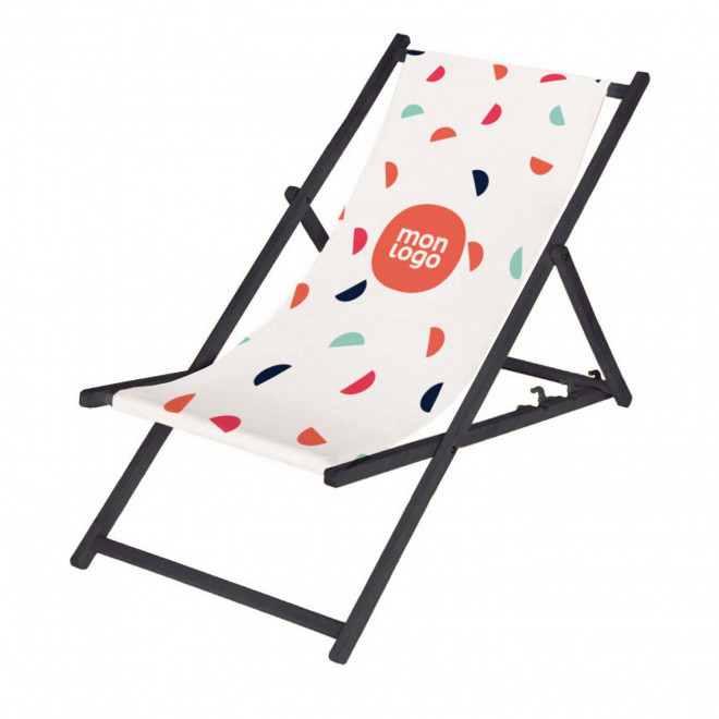 CHILIENNE BOIS NOIR PERSONNALISEE 'TEPIC BLACK' - quadrichromie