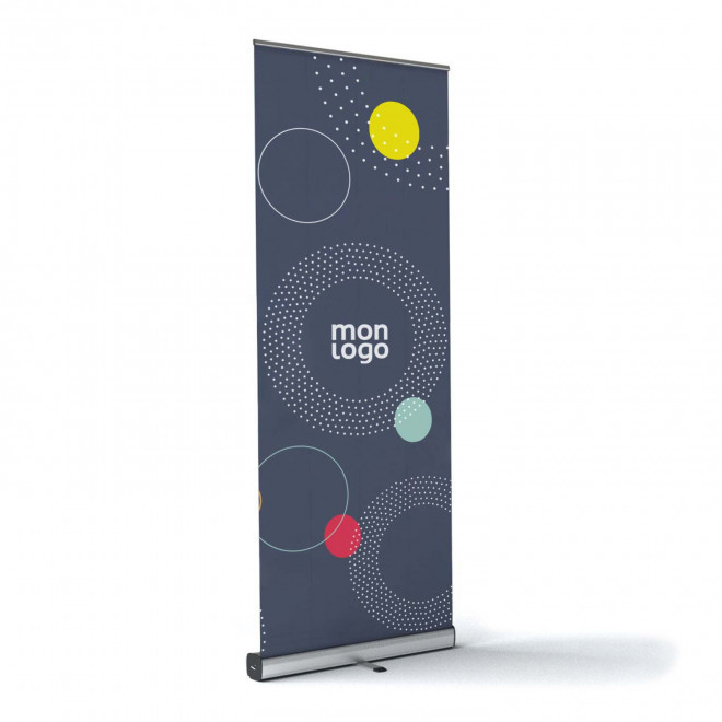 ROLL-UP PERSONNALISABLE 'ANIMATION' - 85 x 200 cm