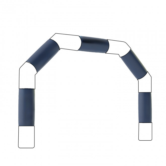 TOILE REMPLACEMENT ARCHE PERSONNALISEE 'HYRA' L - XL) 650 x 450 cm