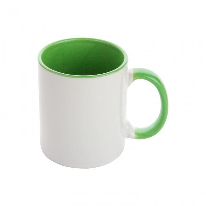 MUG CERAMIQUE 350 ML PERSONNALISE 'SYLVIA SUBLI' - vert