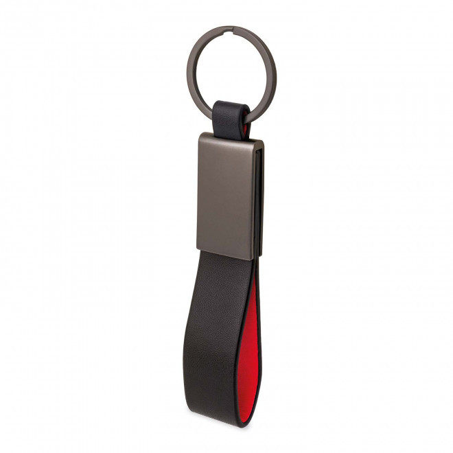 PORTE CLES EN METAL PERSONNALISABLE 'KISKOU' - rouge