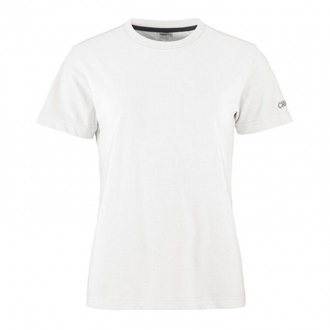 TEE-SHIRT CRAFT PERSONNALISABLE 'COMMUNITY 2.0' FEMME - blanc