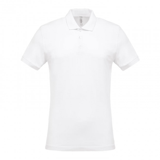POLO HOMME PERSONNALISABLE 'KARIBO 180' - blanc