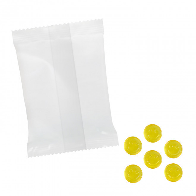 BONBONS GOMME DE FRUITS PERSONNALISABLE 'PIMPY'  - smiley