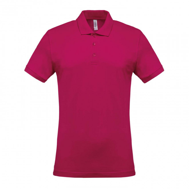 POLO HOMME PERSONNALISABLE 'KARIBO 180' - fuchsia