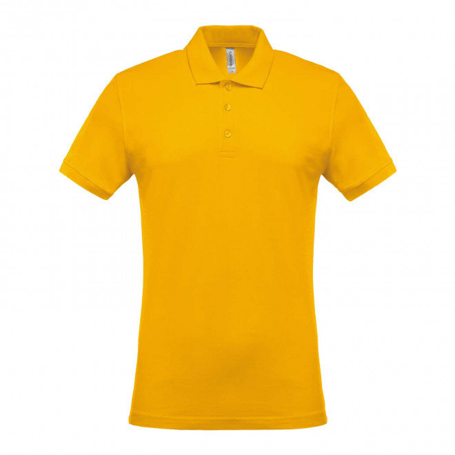 POLO HOMME PERSONNALISABLE 'KARIBO 180' - jaune